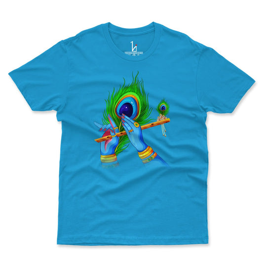 Krishna Bansuri Half Sleeves T-shirt